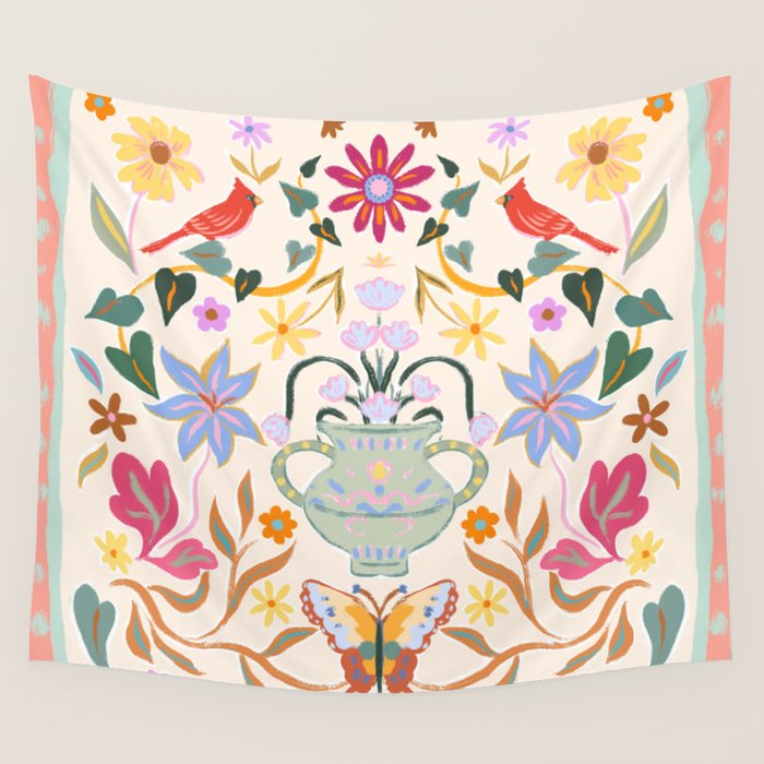 Magical Garden Wall Tapestry Gallery Image 1