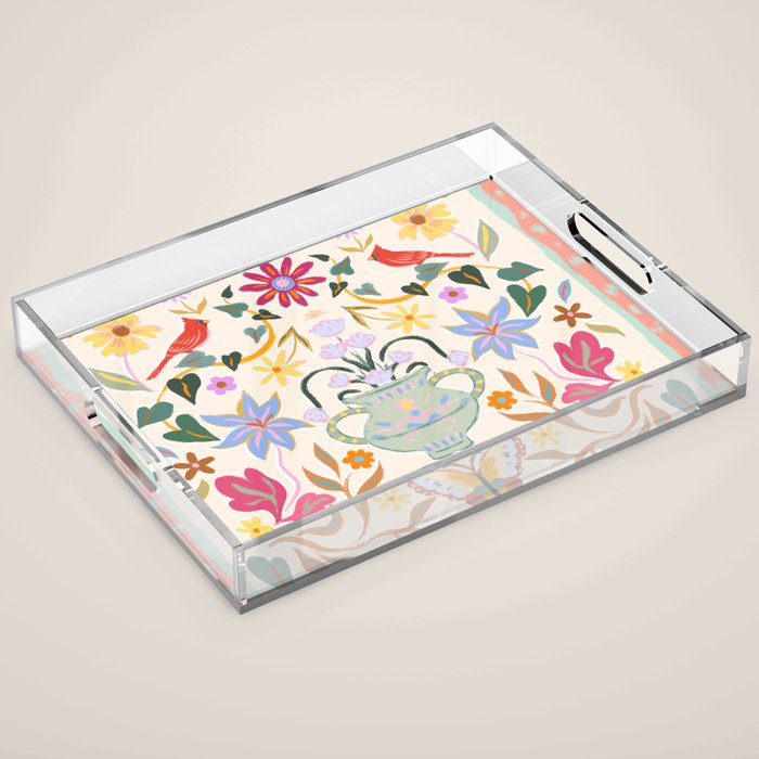 Magical Garden Acrylic Tray Gallery Image 1