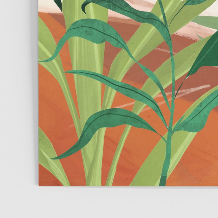Abstract Art Tropical Garden 18 Poster Gallery Image 3
