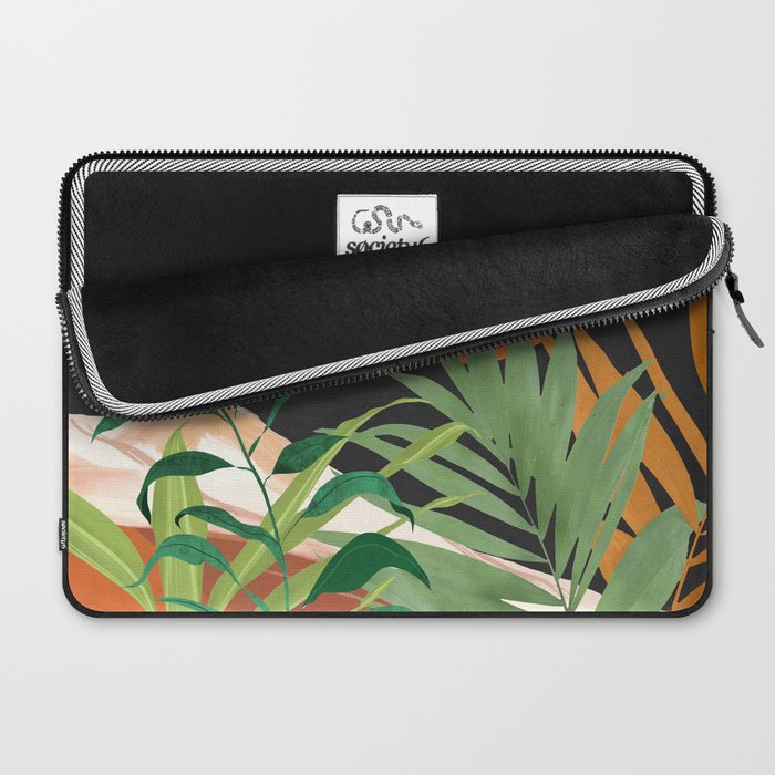 Abstract Art Tropical Garden 18 Laptop Sleeve Gallery Image 2