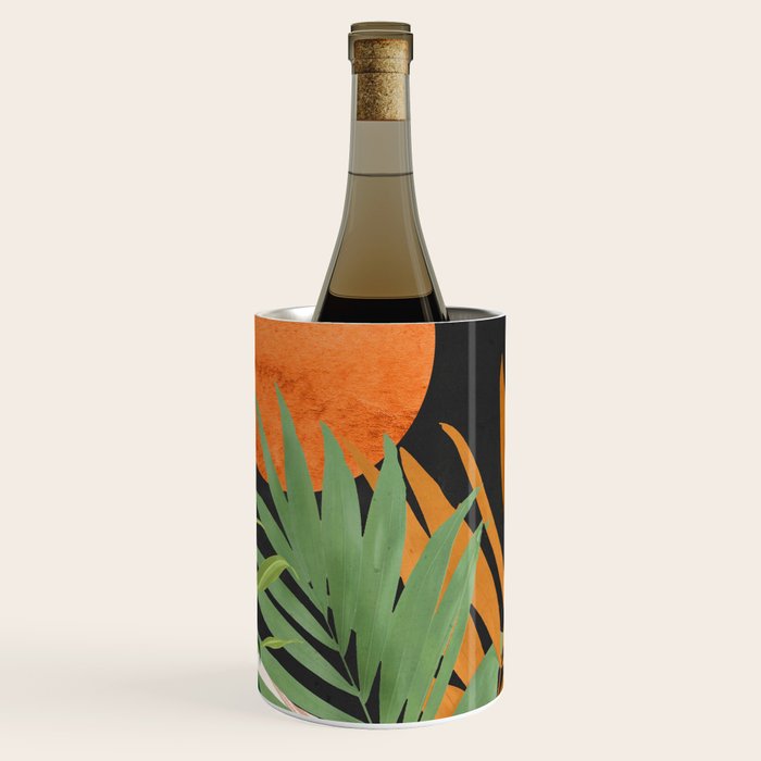 Abstract Art Tropical Garden 18 Wine Chiller Gallery Image 3