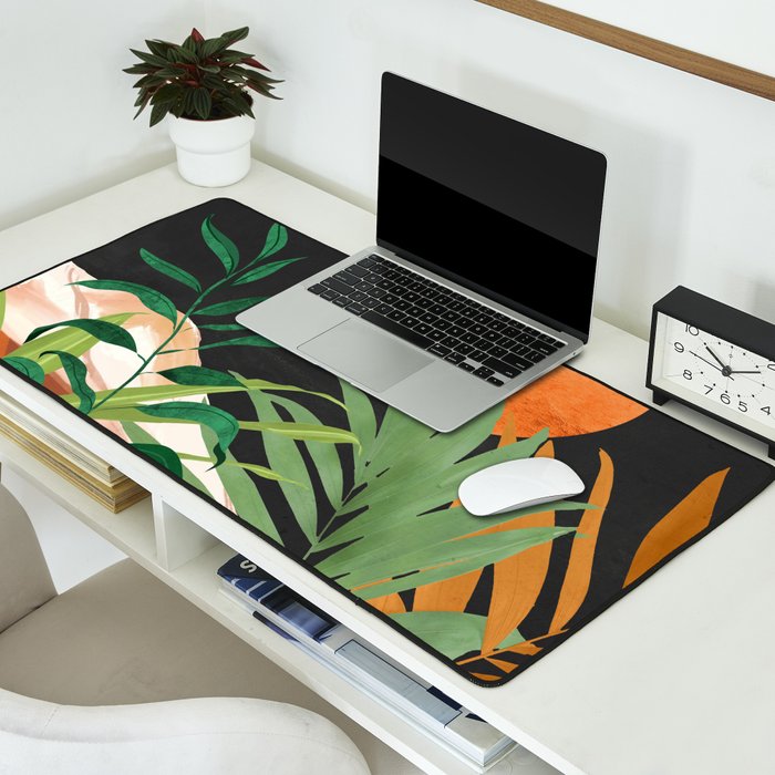 Abstract Art Tropical Garden 18 Desk Mat Gallery Image 2