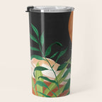 Abstract Art Tropical Garden 18 Travel Mug Gallery Image 3