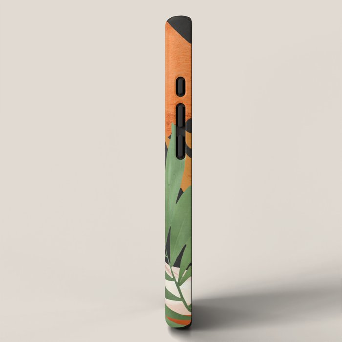 Abstract Art Tropical Garden 18 iPhone Case Gallery Image 2