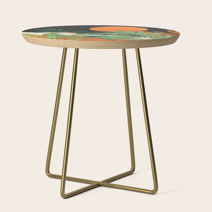 Abstract Art Tropical Garden 18 Side Table Gallery Image 1