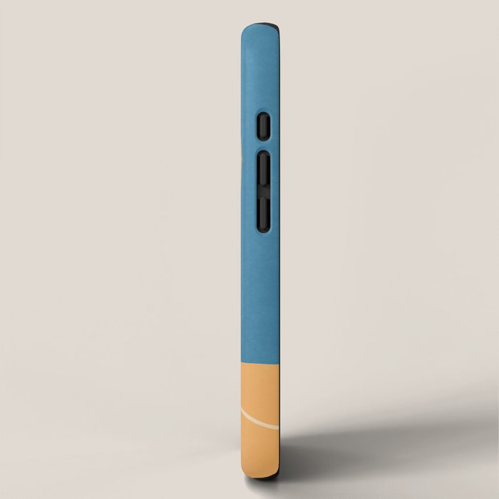 Sunny girl in blue iPhone Case Gallery Image 2