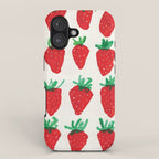 Strawberries iPhone Case Gallery Image 1