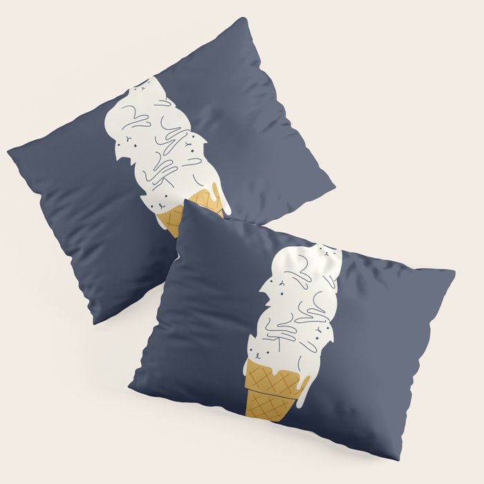 Meowlting Pillow Sham Gallery Image 3