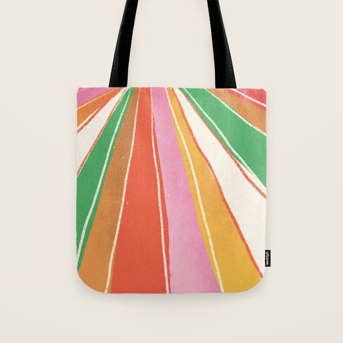 Rainbow World #2 Tote Bag Gallery Image 1
