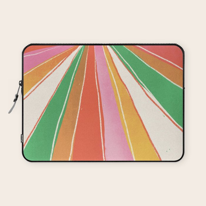 Rainbow World #2 Laptop Sleeve Gallery Image 1