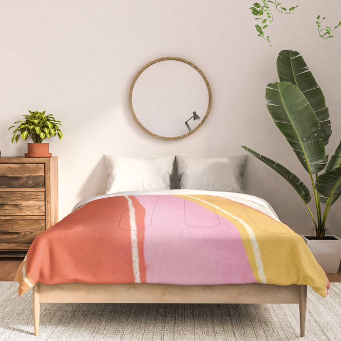 Rainbow World #2 Comforter Gallery Image 3