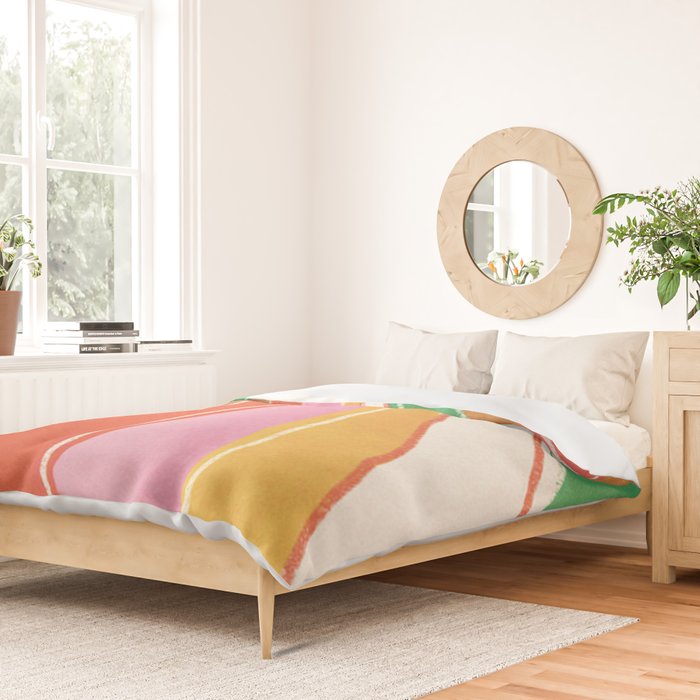 Rainbow World #2 Duvet Cover Gallery Image 2