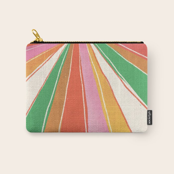 Rainbow World #2 Carry All Pouch Gallery Image 1
