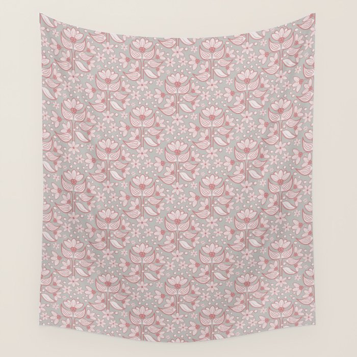Sweet Florentia Pink Wall Tapestry Gallery Image 1