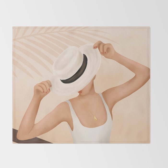 Summer Heat III Throw Blanket Gallery Image 2