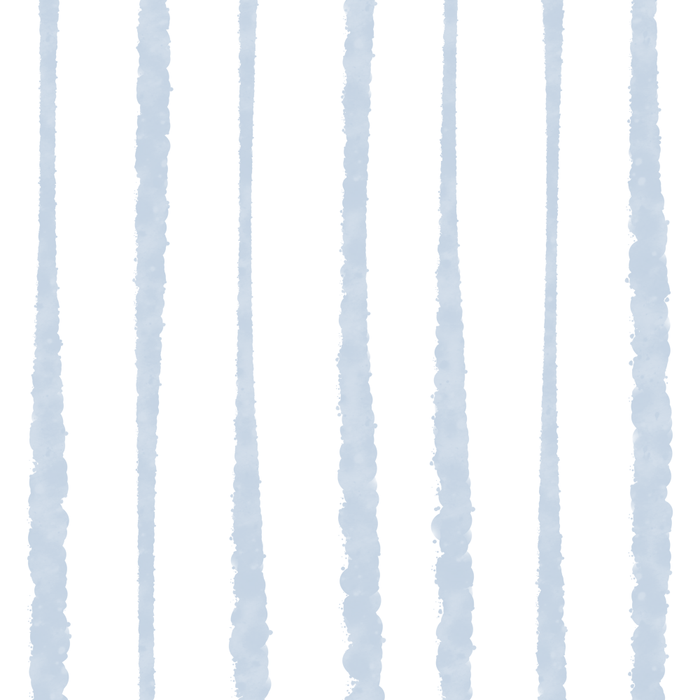 Organic Watercolor Stripes Powder Blue and White Coffee Mug Gallery Image 2