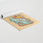 Star Stego | Retro Reptile Palette Yoga Mat Gallery Image 2