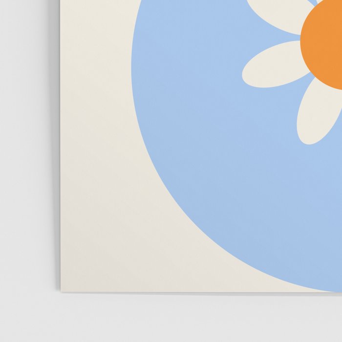Yin Yang floral - oceanic Poster Gallery Image 3