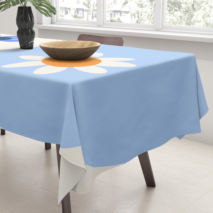 Yin Yang floral - oceanic Tablecloth Gallery Image 3