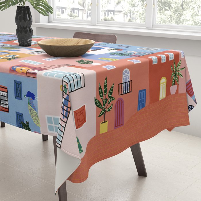 Home together -02 Tablecloth Gallery Image 3