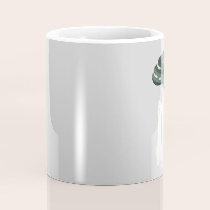 Cat and Plant 58 Coffee Mug Gallery Image 4