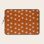 Mexican Olla Clay Orange Pottery  Mexican Modern Design Laptop Sleeve Gallery Image 1