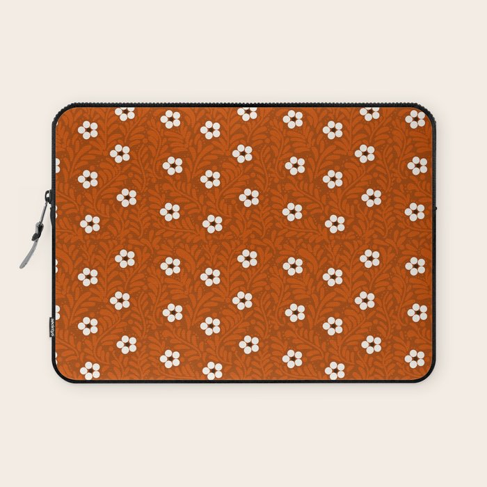 Mexican Olla Clay Orange Pottery  Mexican Modern Design Laptop Sleeve Gallery Image 1