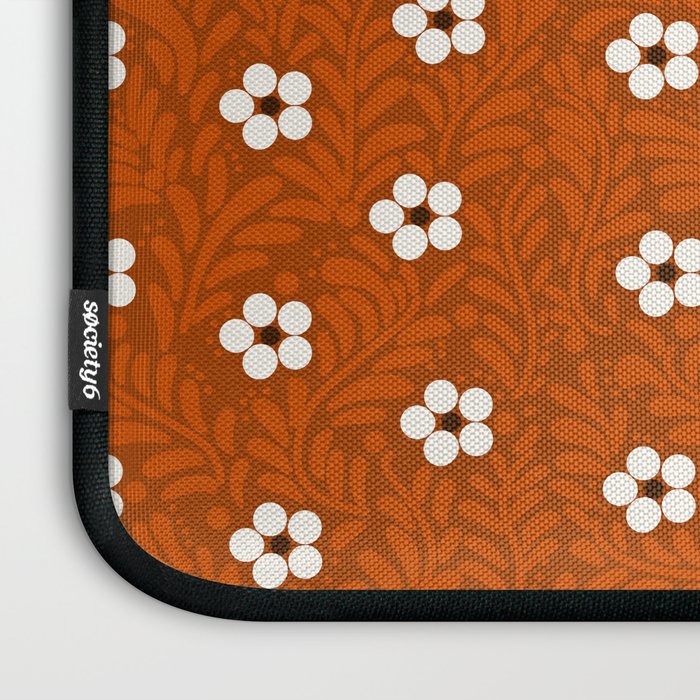 Mexican Olla Clay Orange Pottery  Mexican Modern Design Laptop Sleeve Gallery Image 3