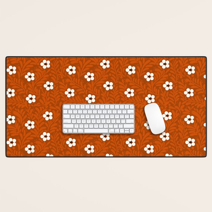 Mexican Olla Clay Orange Pottery  Mexican Modern Design Desk Mat Gallery Image 1