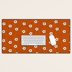 Mexican Olla Clay Orange Pottery  Mexican Modern Design Desk Mat Gallery Image 1