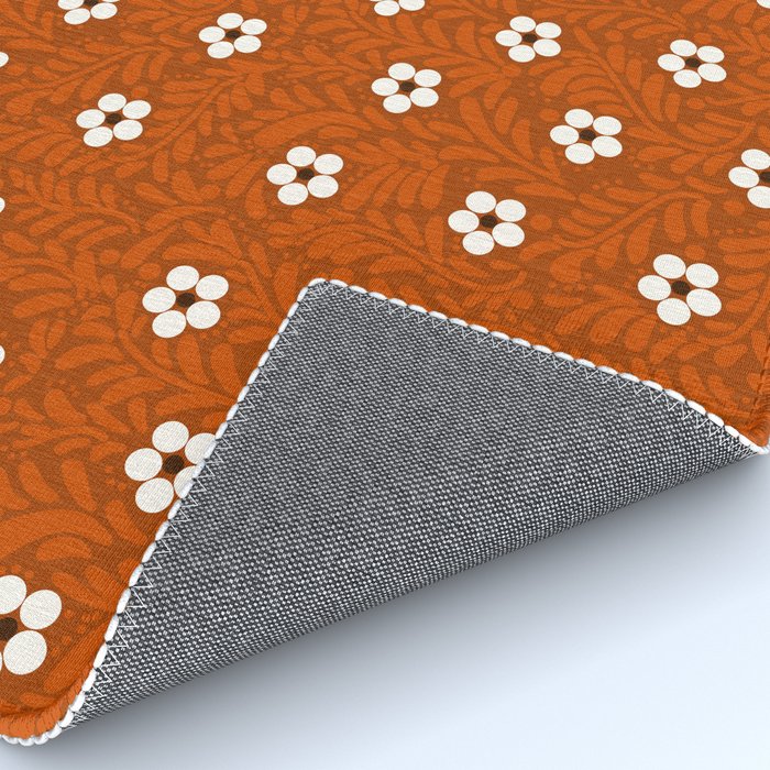 Mexican Olla Clay Orange Pottery  Mexican Modern Design Rug Gallery Image 4