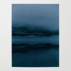 Blue Hour Lake Reflection Poster Gallery Image 4