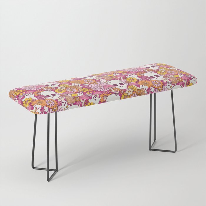 Spooky Mushroom Garden - Fuchsia Bench Gallery Image 1