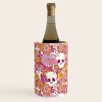 Spooky Mushroom Garden - Fuchsia Wine Chiller Gallery Image 2