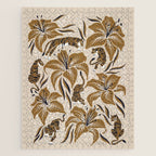 Tigers & Tiger Lilies - Neutral Jigsaw Puzzle Gallery Image 1