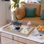 Tigers & Tiger Lilies - Neutral Serving Tray Gallery Image 2