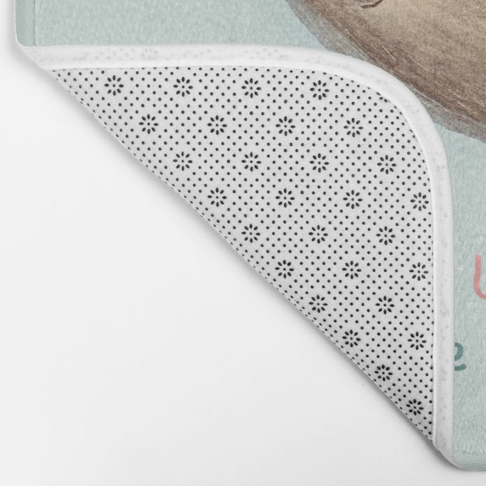 I Love You Like No Otter Bath Mat Gallery Image 2