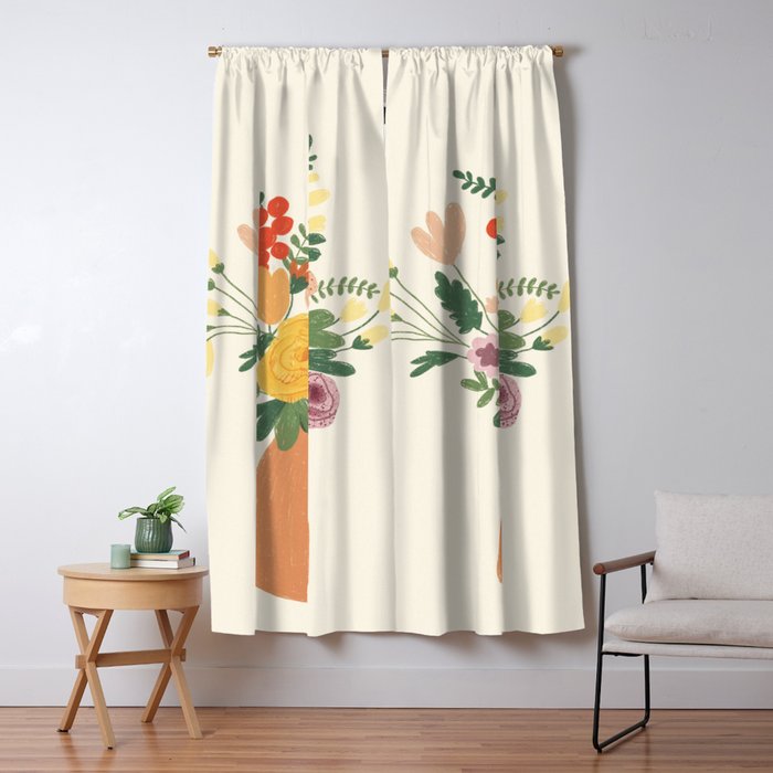 My flowers Window Curtain Gallery Image 1