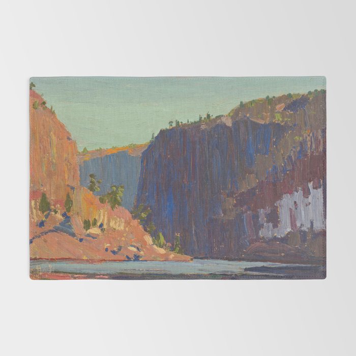 Tom Thomson Petawawa Gorges Canadian Landscape Artist Rug Gallery Image 2