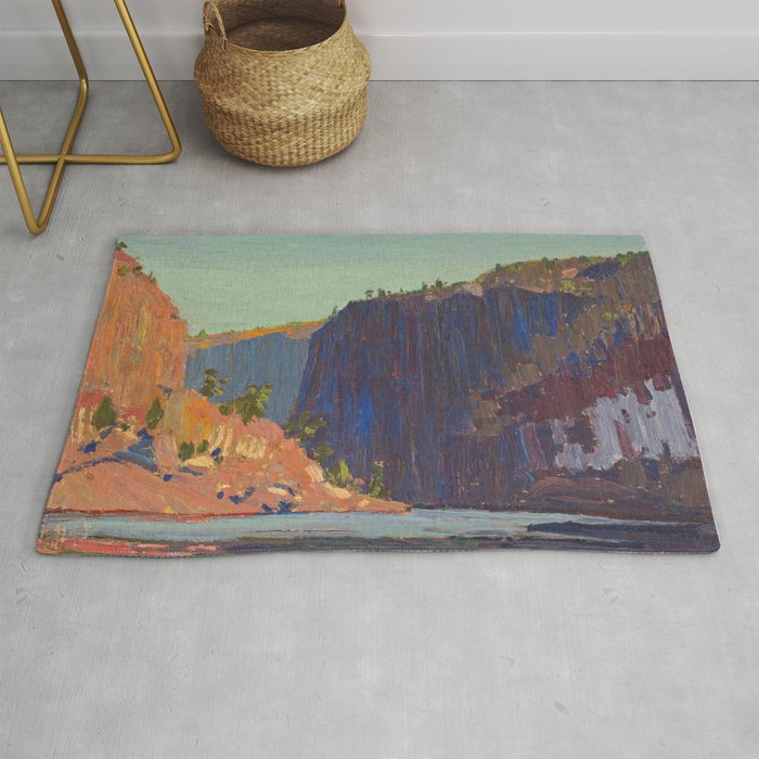 Tom Thomson Petawawa Gorges Canadian Landscape Artist Rug Gallery Image 1