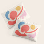 Abstract Shapes: Matisse Paper Cutouts III Pillow Sham Gallery Image 3