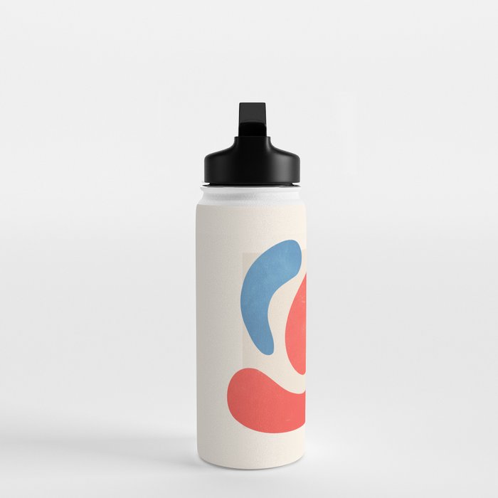 Abstract Shapes: Matisse Paper Cutouts III Water Bottle Gallery Image 3