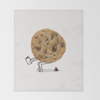 The Making of Chocolate Chips Throw Blanket Gallery Image 2