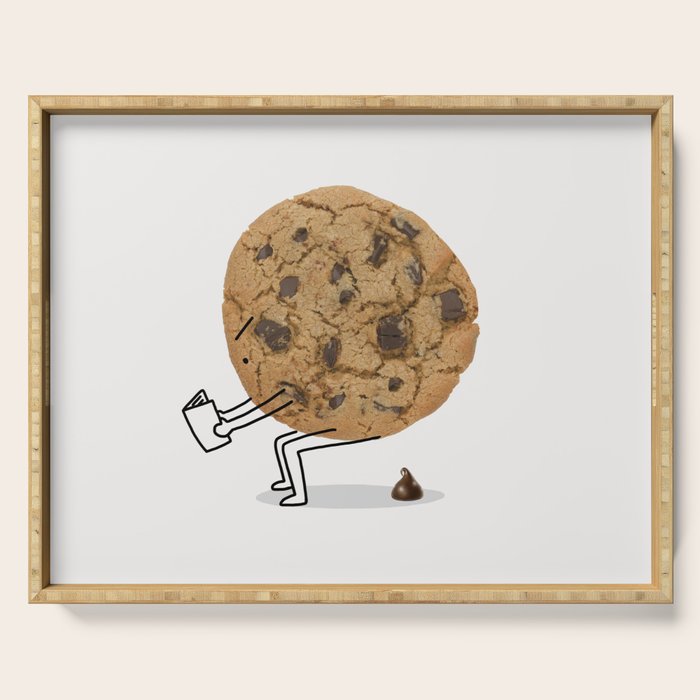 The Making of Chocolate Chips Serving Tray Gallery Image 1