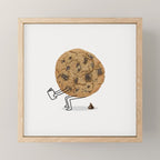 The Making of Chocolate Chips Mini Art Print Gallery Image 1