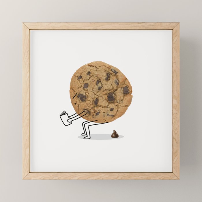 The Making of Chocolate Chips Mini Art Print Gallery Image 1