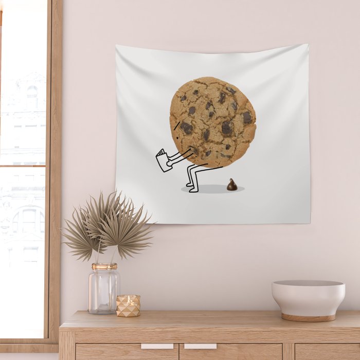 The Making of Chocolate Chips Wall Tapestry Gallery Image 2