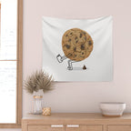 The Making of Chocolate Chips Wall Tapestry Gallery Image 2