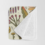Wildflower Chart Throw Blanket Gallery Image 3