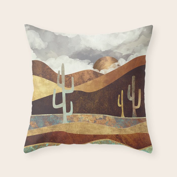 Patina Desert Throw Pillow Gallery Image 6